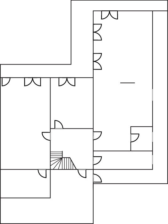 Lower ground floor - Case Bianchi